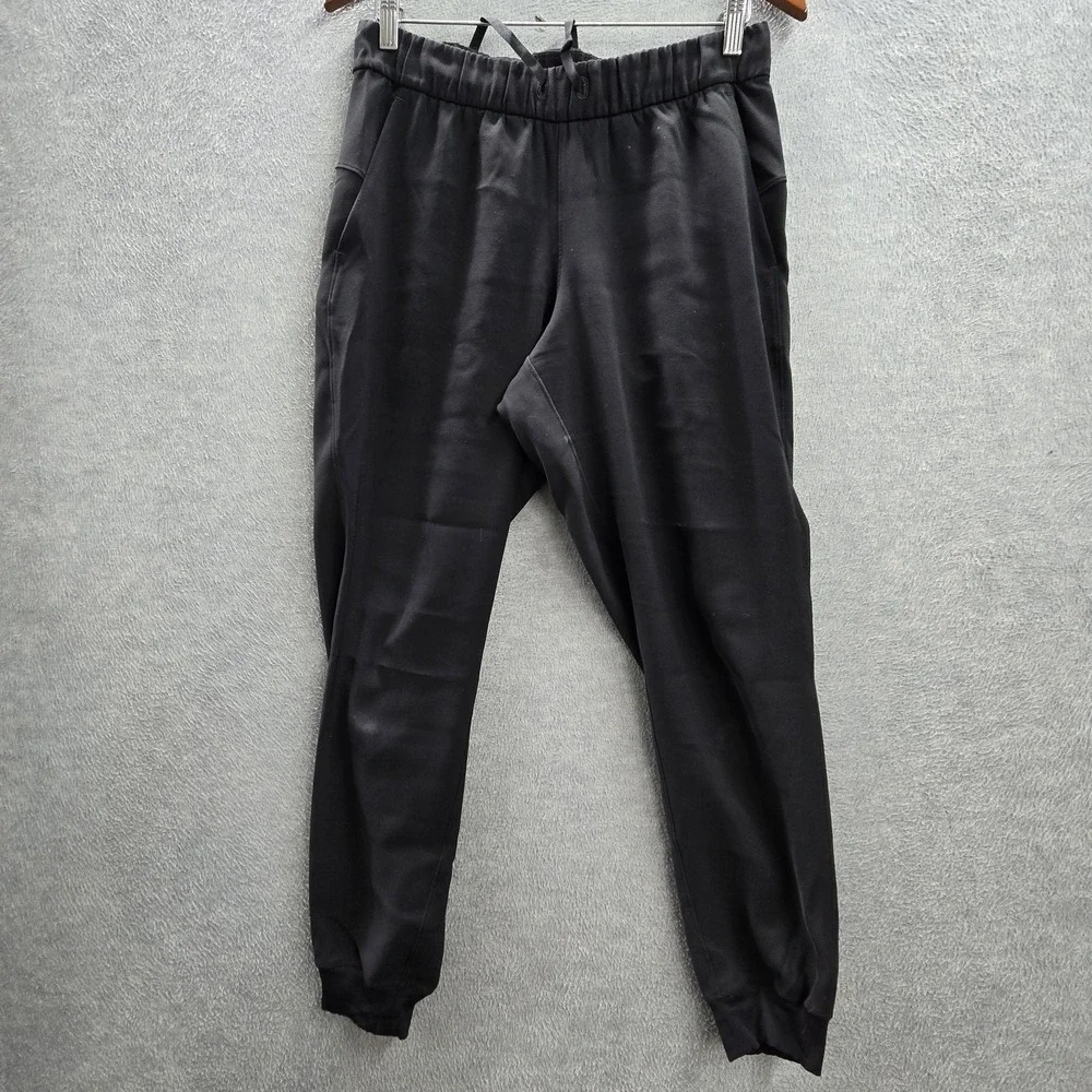 Lululemon Women Activewear Pants 6 Black On The Fly Jogger 25